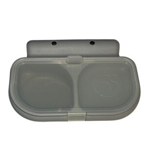 ORBIT BABT Gray Kids Snack Tray Container detachable